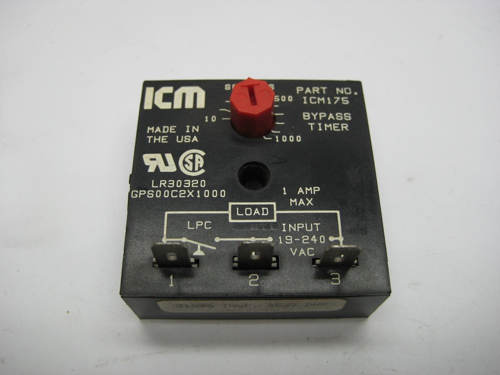 ICM ICM175 TIMER RELAY UNMP 12621