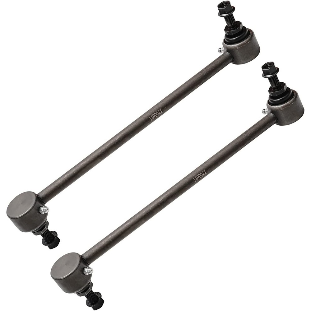 6pc Front Struts Sway Bars Outer Tie Rods Kit for 2013 2014 2015 2016 Dodge Dart