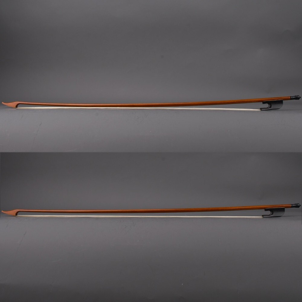 Pro Master Baroque Style Pernambuco Violin Bow 4/4 Ebony Frog Light Fast Special