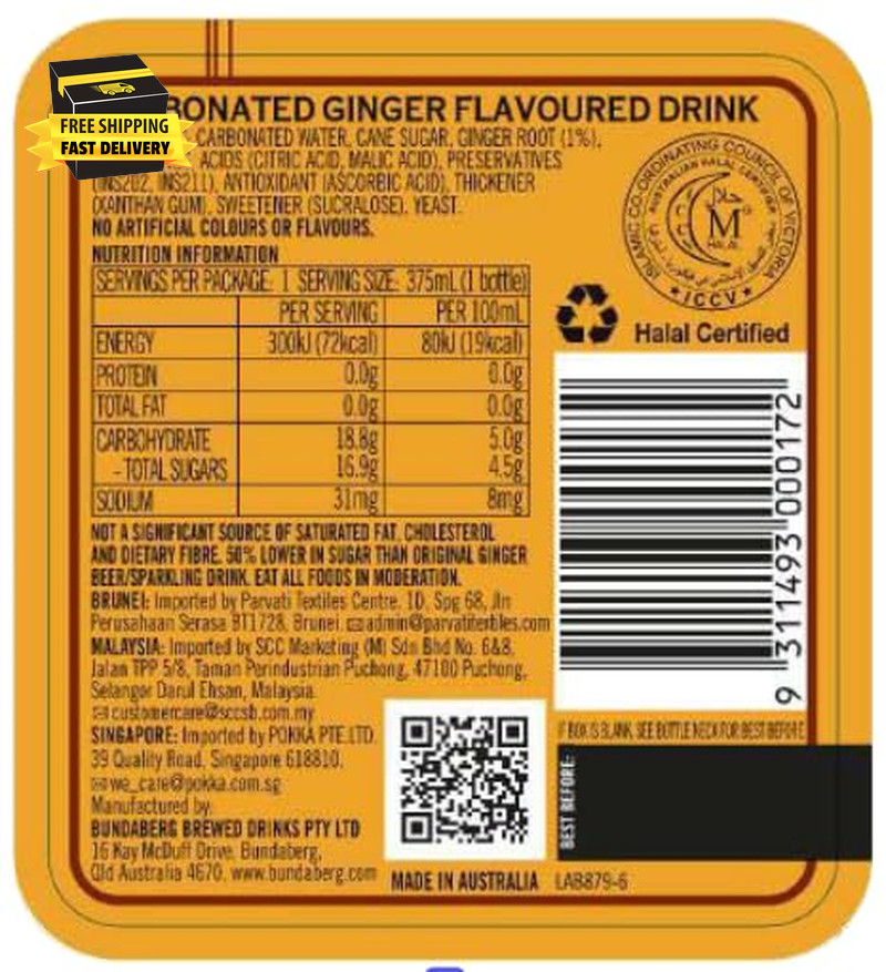 Ginger Beer, 12.7 Fl Oz (Pack of 4) ⭐️⭐️⭐️⭐️⭐️