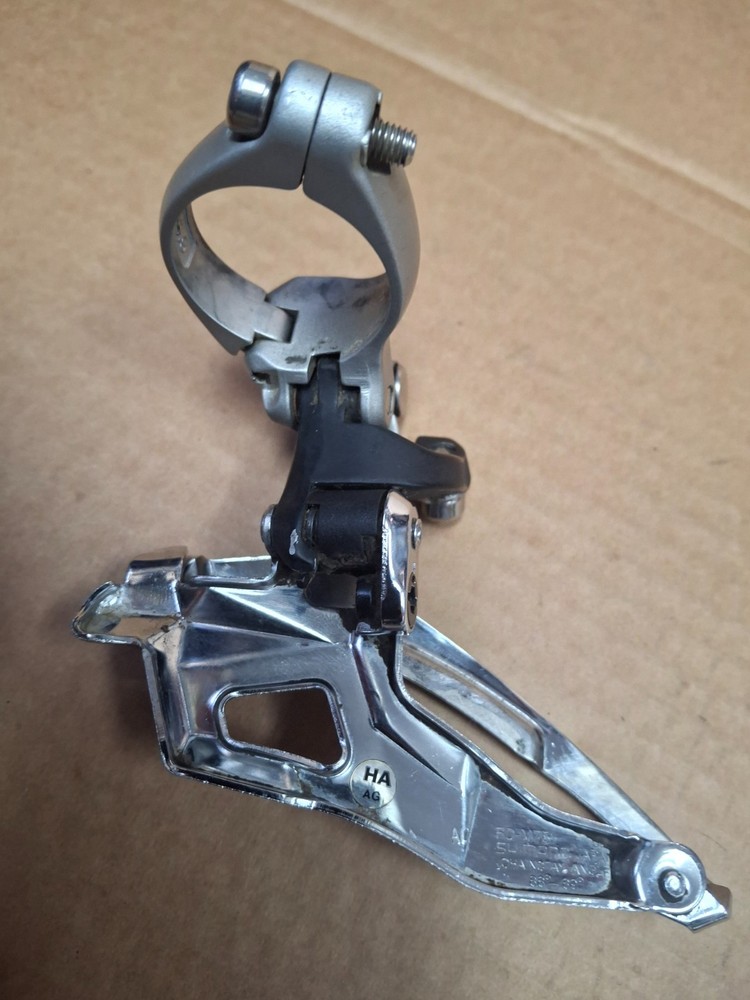 SHIMANO FD=M751 9-SPEED FRONT DERAILUER 34.9 TOP PULL