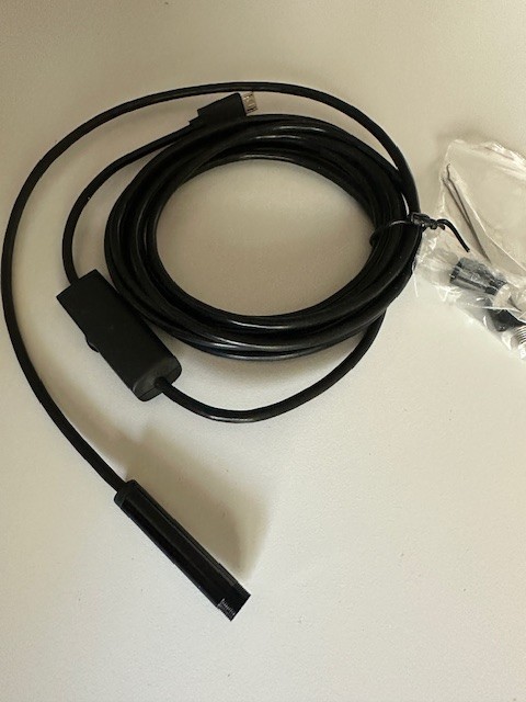 WiFi Endoscope Camera HD 720P Borescope Inspection Tool iOS Android NIB