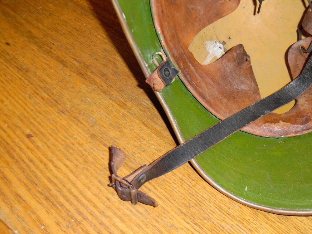 Vintage Swiss Fireman's Helmet #4