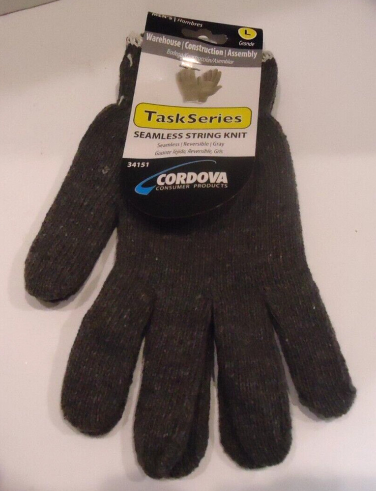 Men's Task Series Seamless Gloves String Knit GARDEN Warehouse Construction