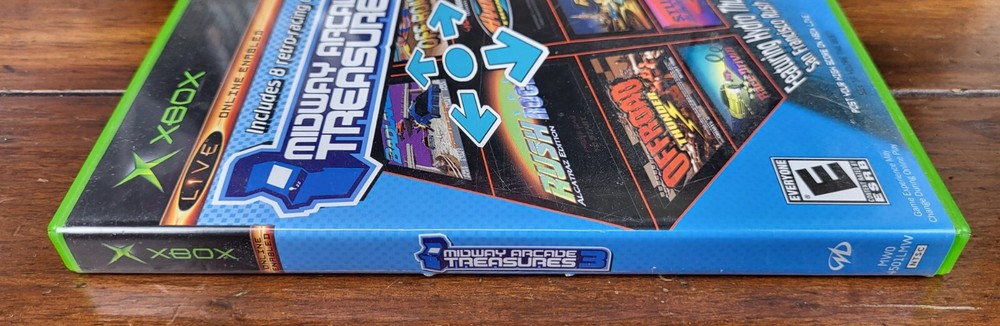 Midway Arcade Treasures 3 (Microsoft Xbox, 2005) Case Only *NO GAME*