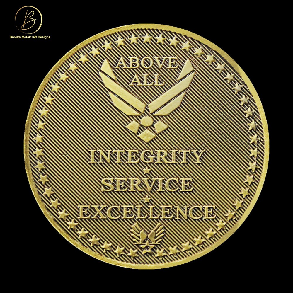 Air Force Retired Challenge Coin