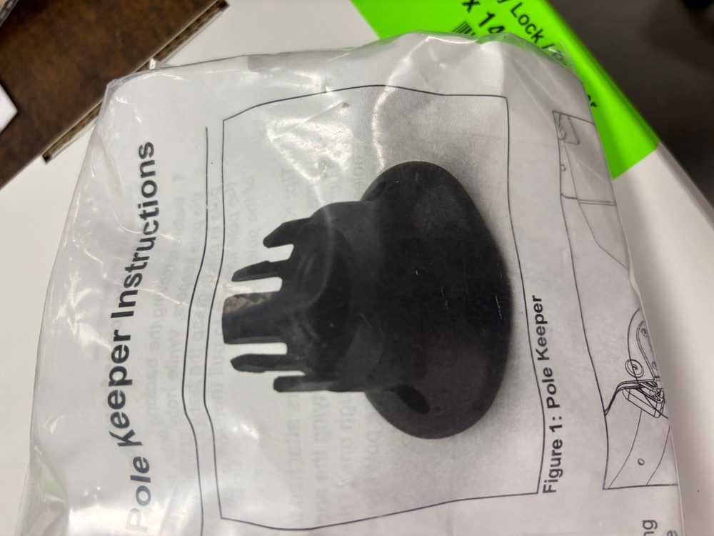 BABYLOCK PEARL FRAME POLE KEEPER & INSTRUCTIONS QULTING FRAME QUILTING