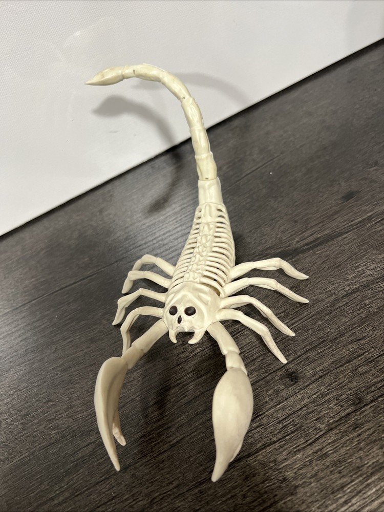 Halloween Scorpion Skeleton Figure