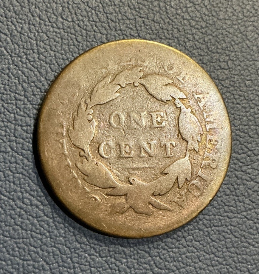 1819 Coronet Head Large Cent - Vintage Copper Cent
