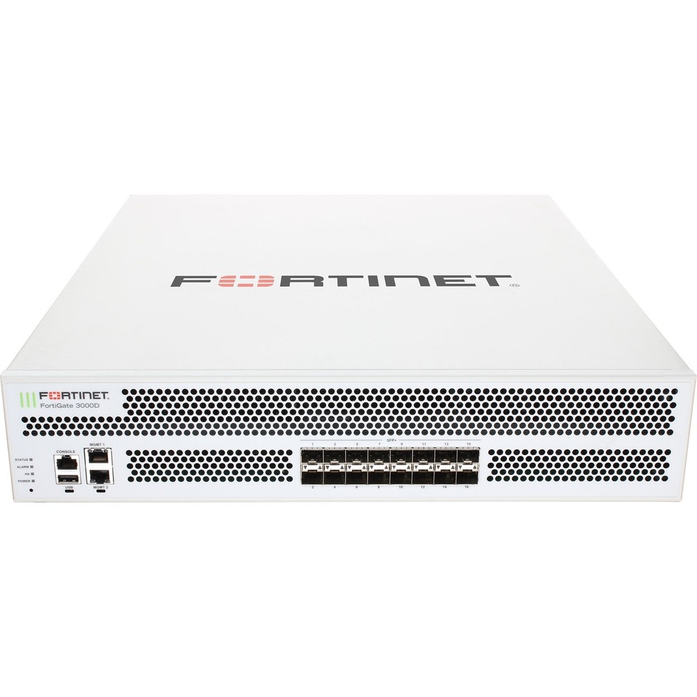 Fortinet FG-3000D 16P SFP+ Network Security Appliance