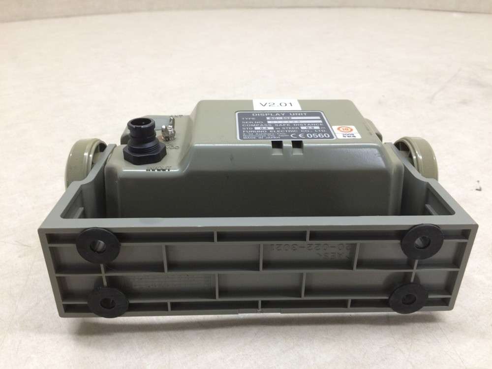 Furuno Satellite Compass Display Head V2.01 GPS SC-502 Screen Button Mount