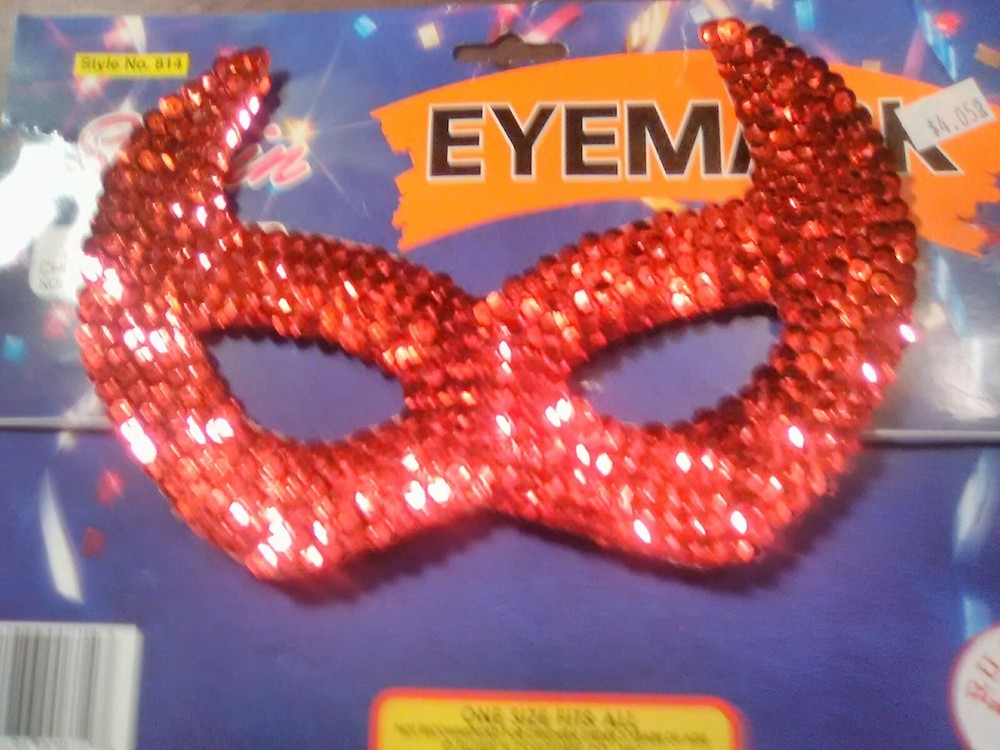 Shop~Rubies Eyemask Style #814 Sequin