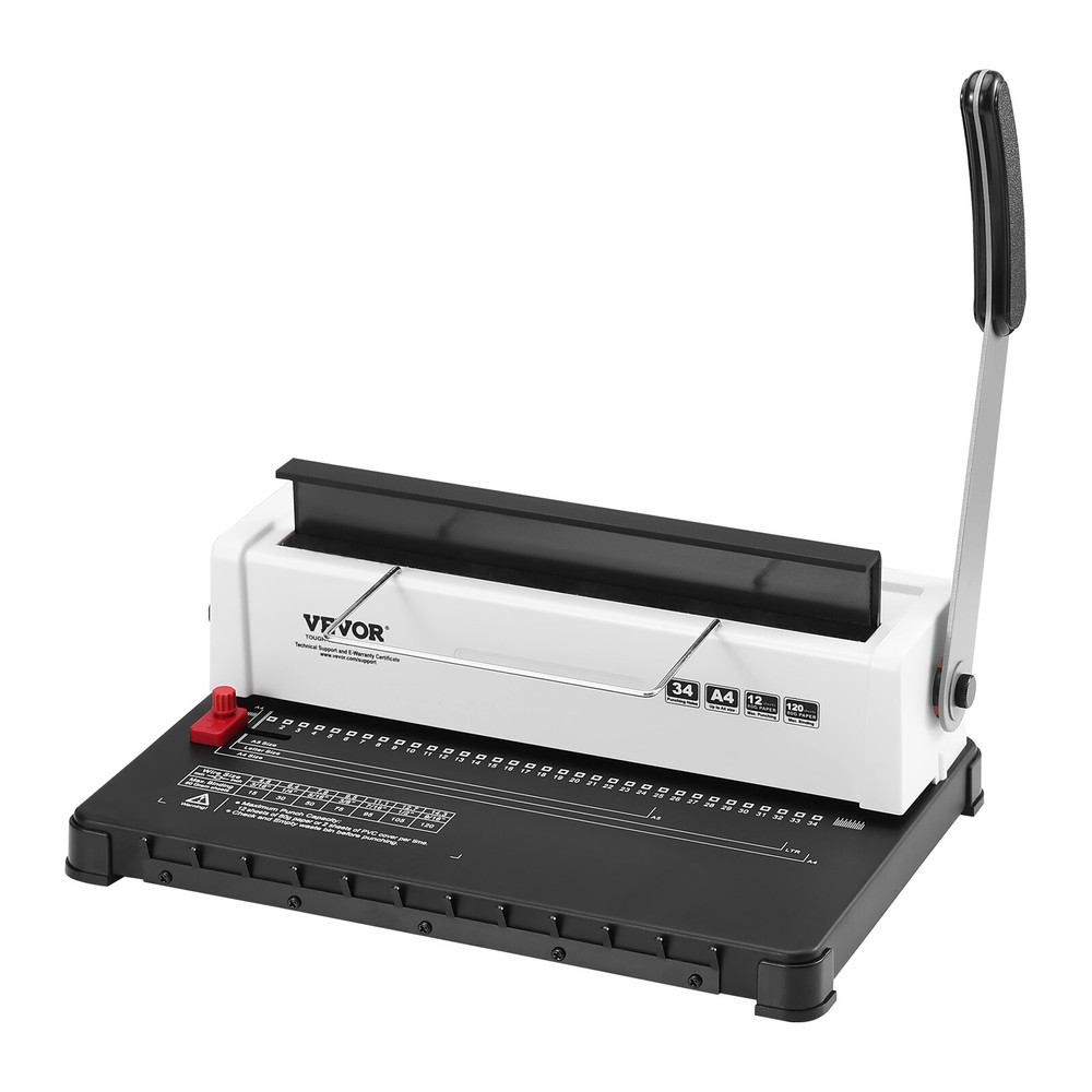 VEVOR Coil Spiral Binding Machine Manual Book Maker