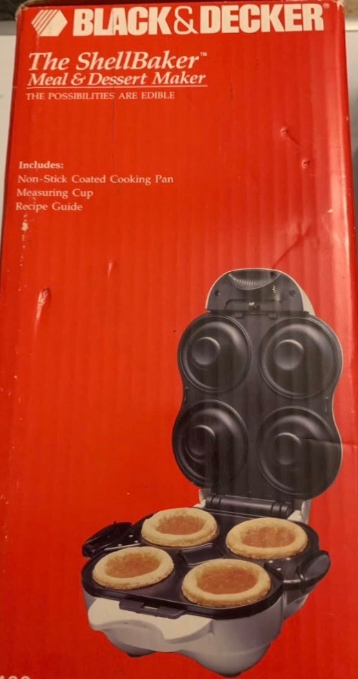Black & Decker The ShellBaker Meal & Dessert Maker G400 As Seen On TV