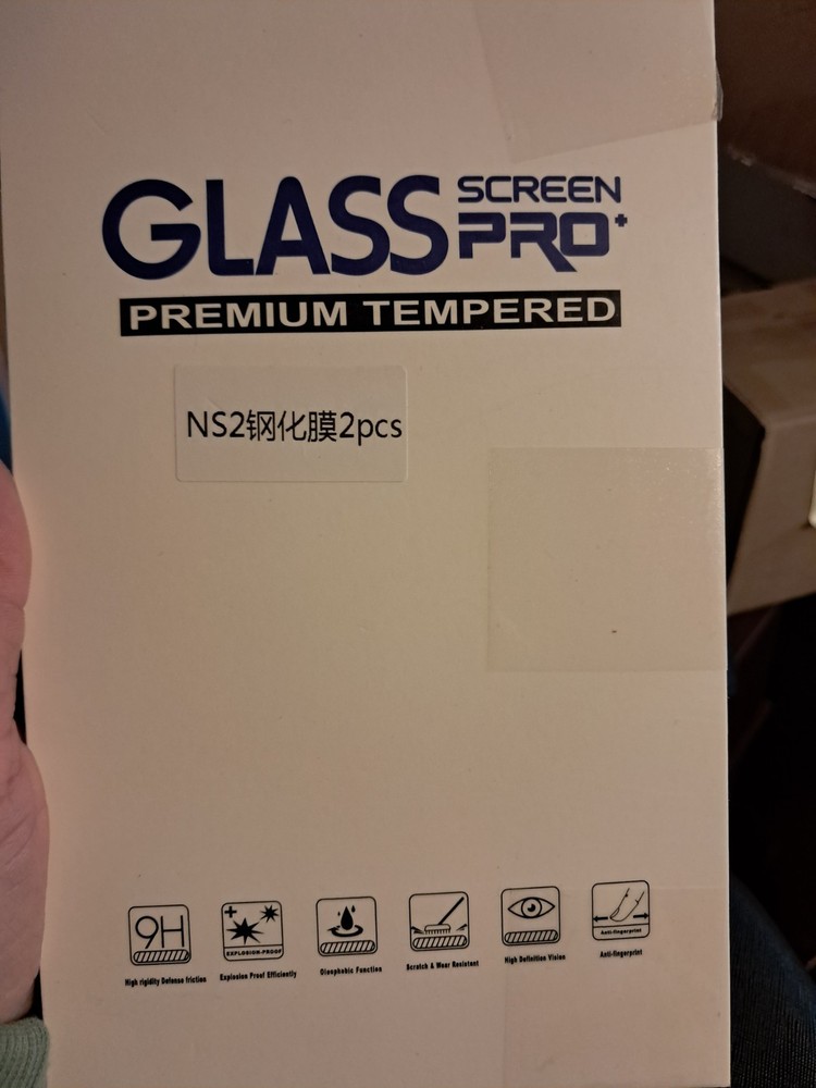 Nintendo Switch 2 Hard Case, Glass Screen Protector, And Protector Case