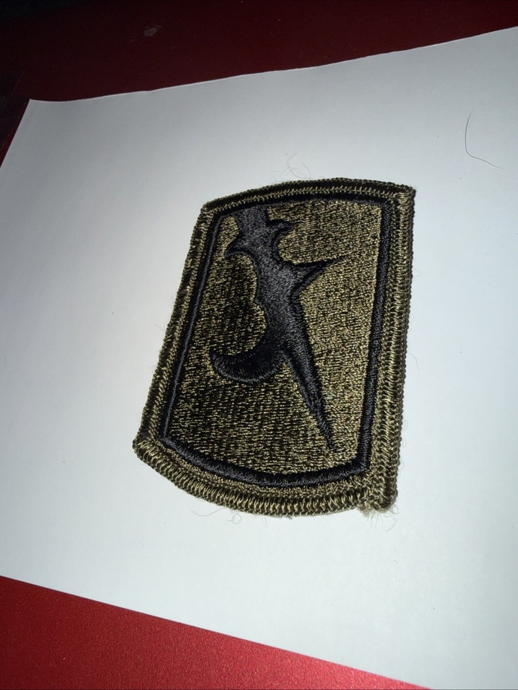 1985 issue 67th Infantry Brigade (Former Combat patch) by Best Emblem