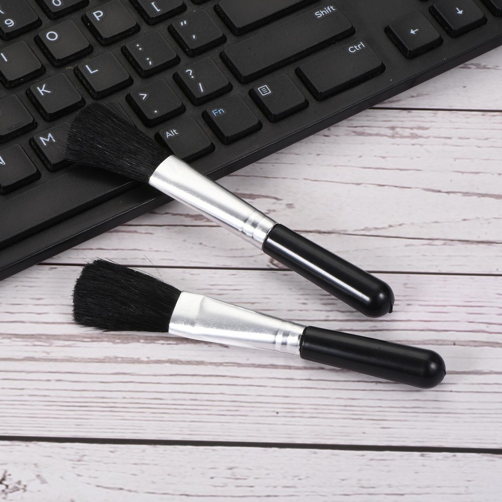 4Pcs Computer Cleaning Brush Tools Soft Bristle with 4.7 Inch Plastic Handle