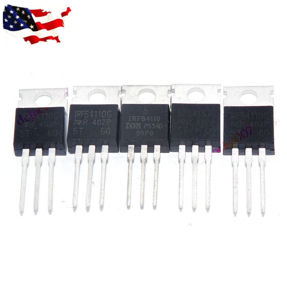 5PCS IRFB4110 FB4110 Power Mosfet Transistor TO-220