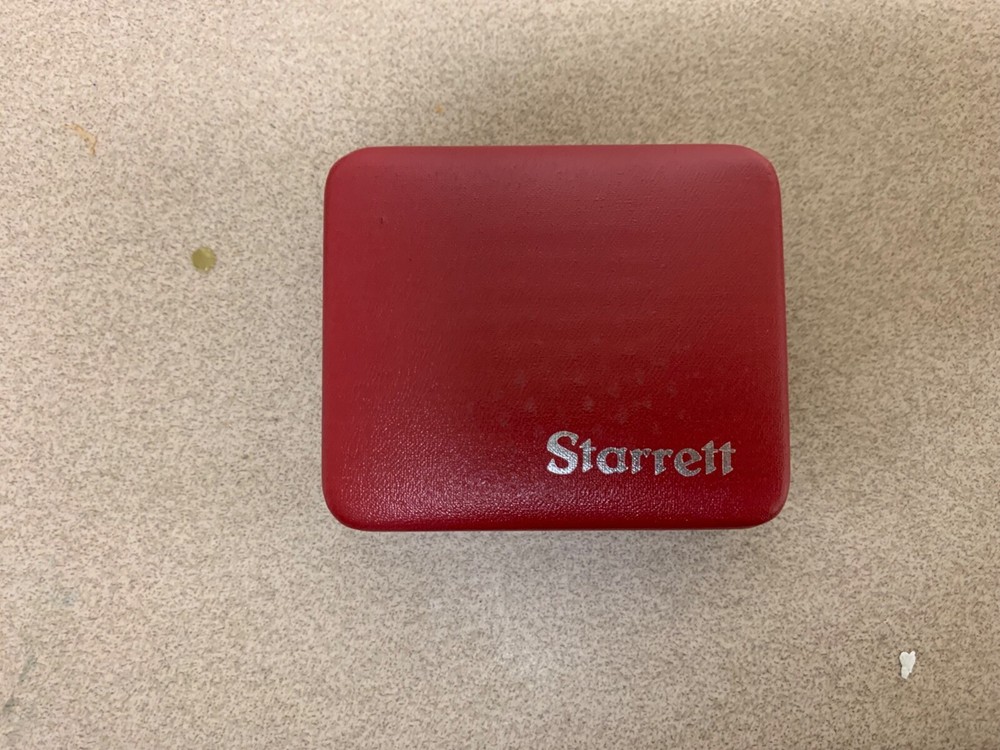 STARRETT GAGE BLOCKS & CASE