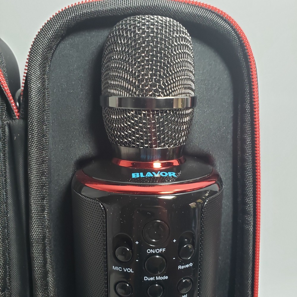 GOODAAA Y11S Wireless Karaoke Microphone with Leather Handle