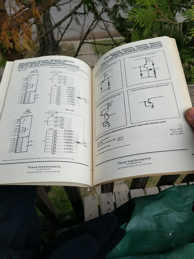 3 VINTAGE TEXAS INSTRUMENTS BOOKS MEMORY INTERFACE DATA LOW POWER SCHOTTKY