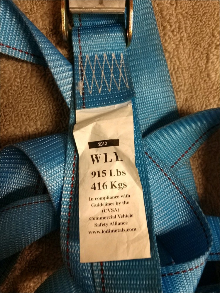 Cargo tie down straps - Inside Cargo Trailer - each one sold separately.