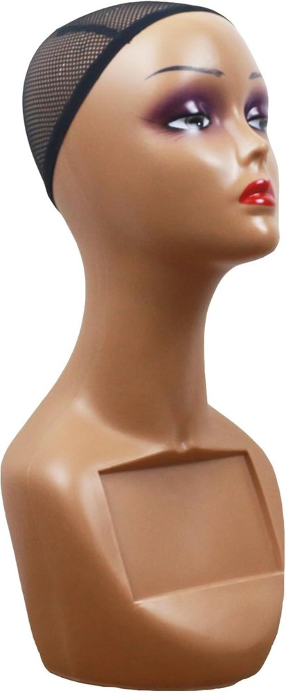 Realistic Mannequin Head for Wig Display JRM010 (Light Brown)