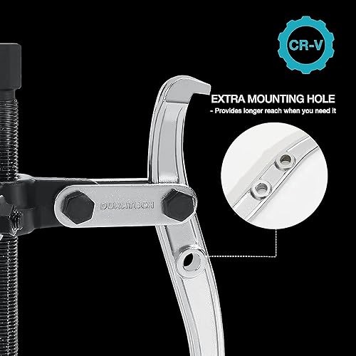 8-Inch 3-Jaw Gear Puller, Removal Tool for Gears, 8-Inch (assembly required)