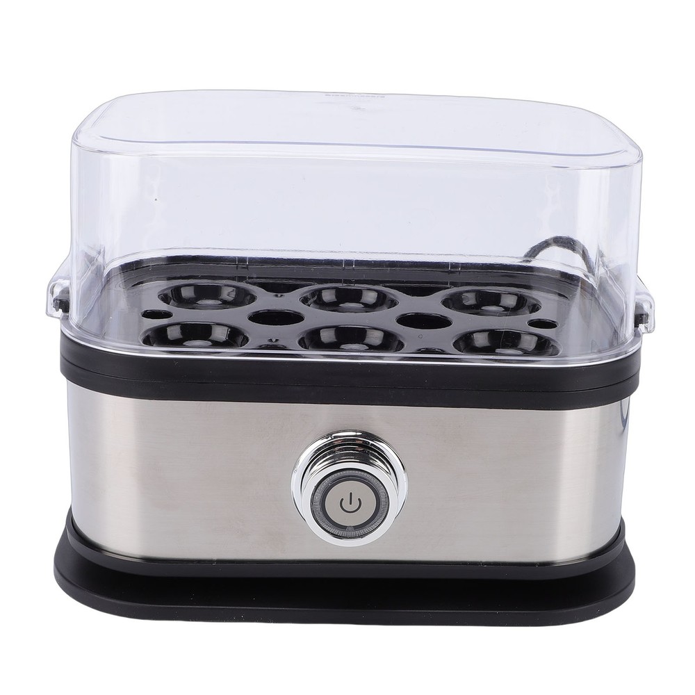 3-Egg Cooker Electric 6 Eggs Soft Medium Hard Boiled Poached Egg Maker