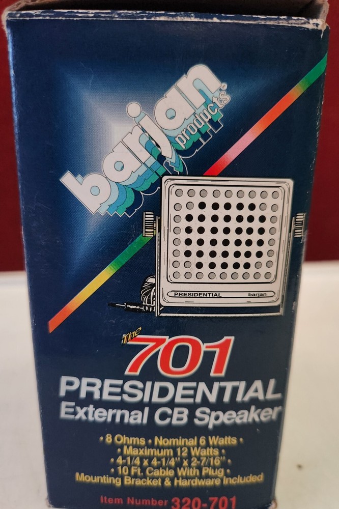 Barjan 701 External CB Speaker,