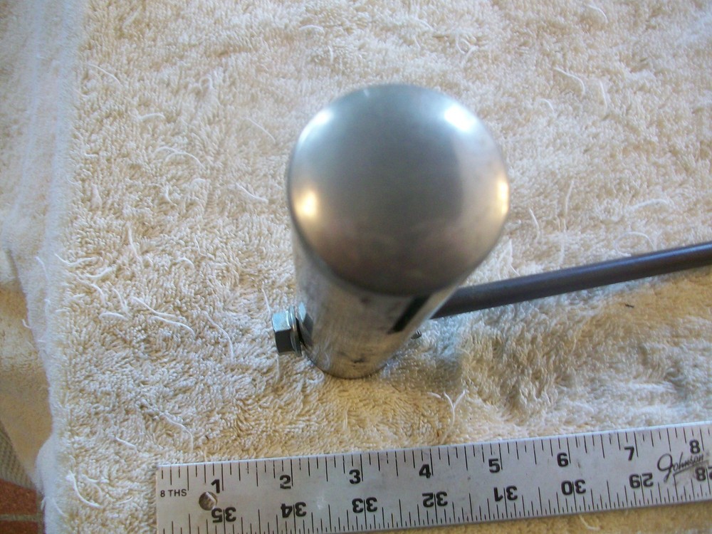 Steel Adjustment Handle Assembly From Vintage AMT Model 2532 Drill Press