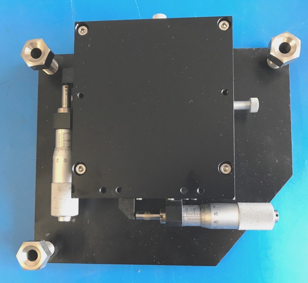 SURUGA SEIKI B23-100 XY CROSSED ROLLER GUIDE STAGE W/BASE & PLATFORM
