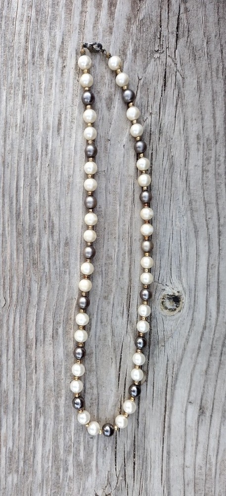 Vintage glass necklace