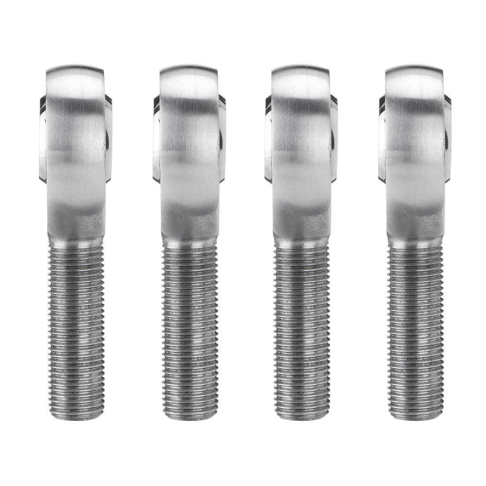 4x 1/2” Chromoly Heim Joints Rod End Kit Left & Right Hand Thread Heim Joint