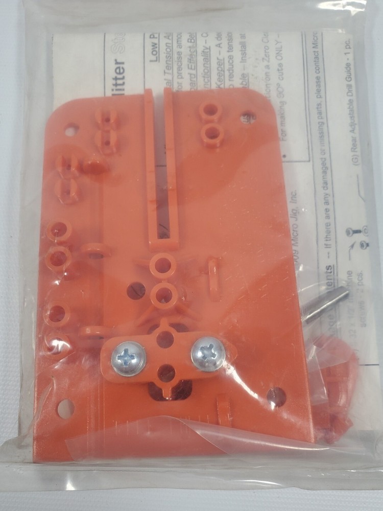 MICROJIG SP-2TK Pro Mj Splitter Steel PRO System Thin Kerf 10" Blade