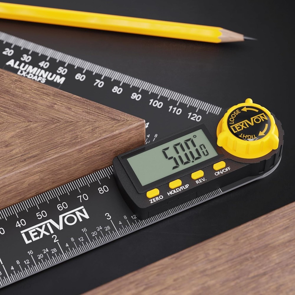 130mm Angle Finder with High-Resolution Display & Heavy-Duty Case