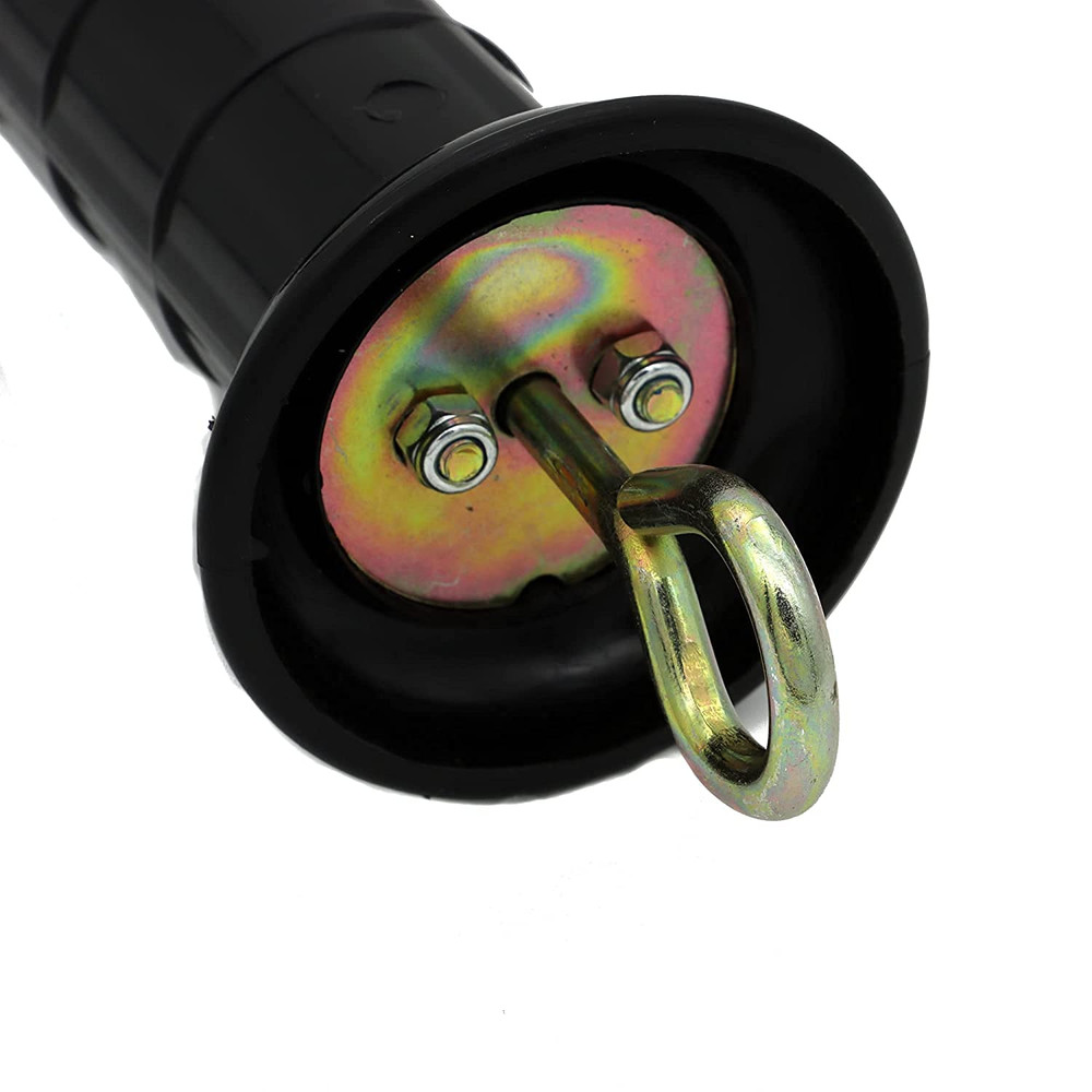 Plastic Electric Fence Gate Handle Insulators, Gate Handle with Spring (Black...