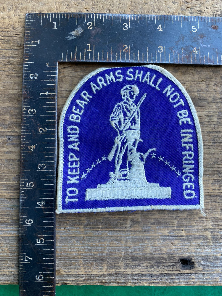 2ND AMENDMENT "TO KEEP AND BEAR ARMS SHALL NOT BE INFRINGED" Patch Hook and Loop