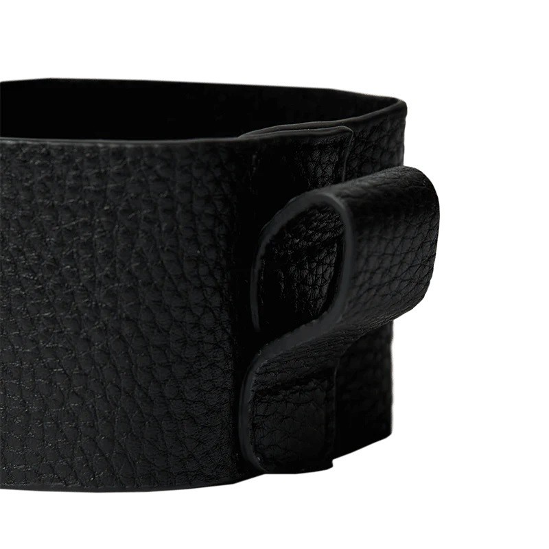 Fressko Bino Leather Sleeve - Black