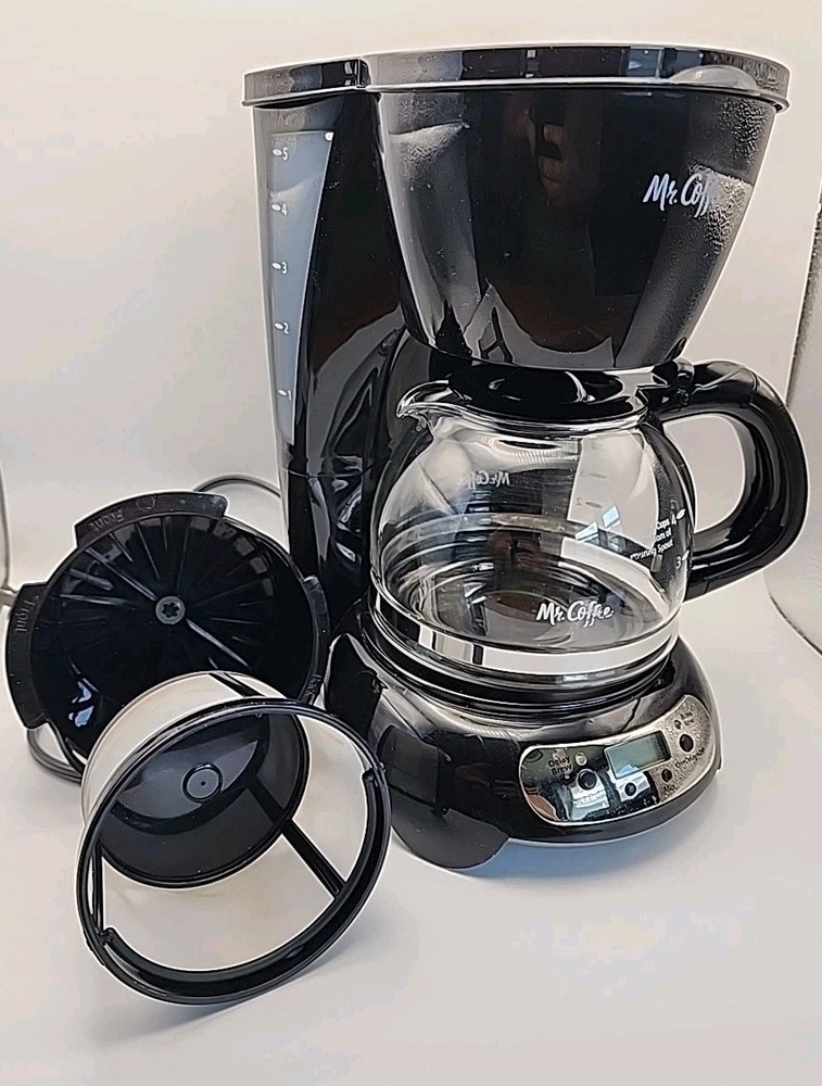Mr. Coffee 5‑Cup Programmable Coffee Maker BVMC‑TFX7 Black- Tested & Working