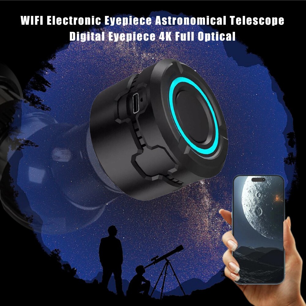 WIFI Electronic Eyepiece Astronomical Telescope Camera Upgraded 4K