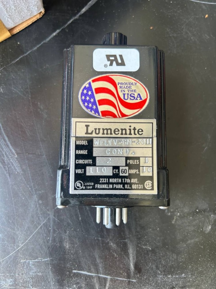 Lumenite WFLTV-SM-2011 Liquid Level Controller Conductive Liquid Level 110VAC Ch