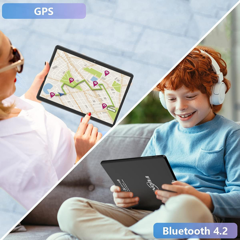 Tablet 10.1 Inch Android 12 Tablet 2024 Latest Update Octa-Core Processor with 6