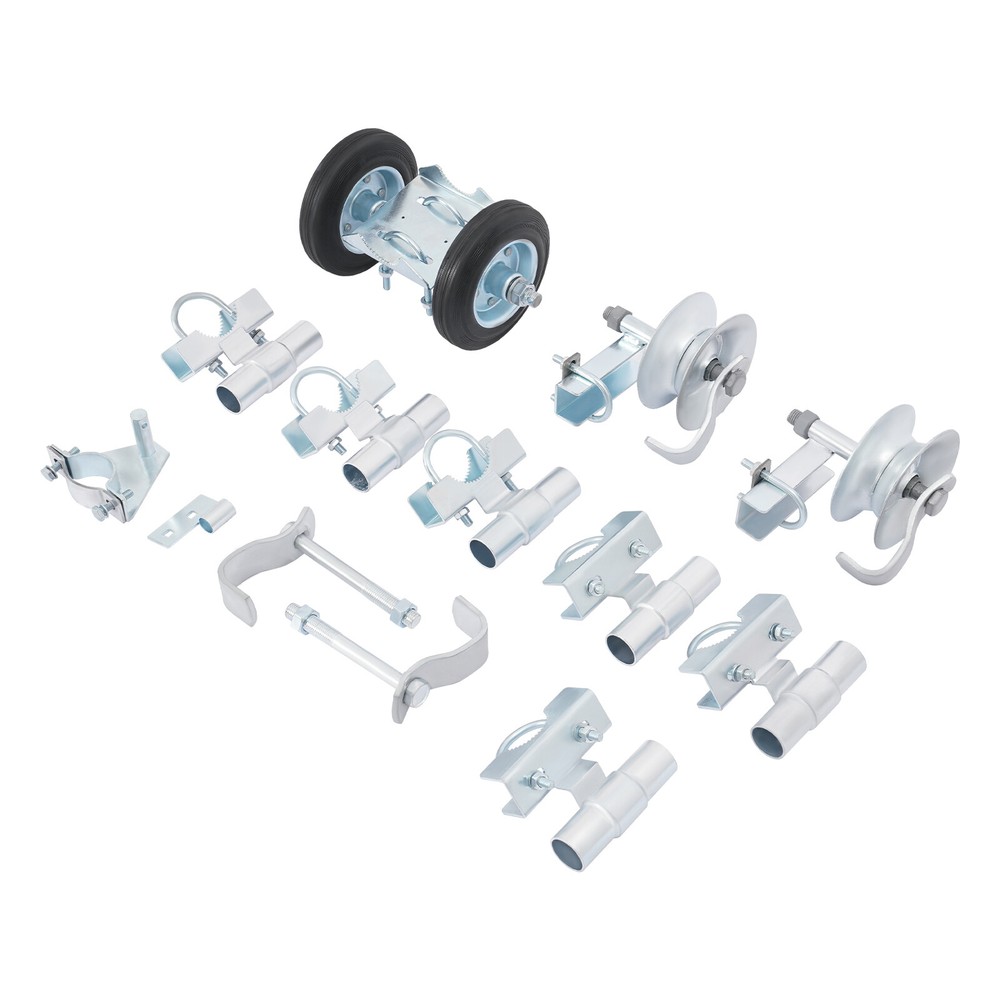 Modern Heavy Duty Sliding Gate Wheels Kit Rolling Gate Hardware Kit Double Wheel