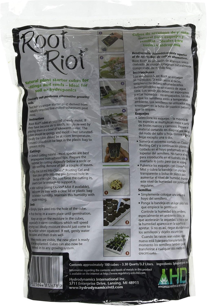 Root Riot Plant Starter Cubes