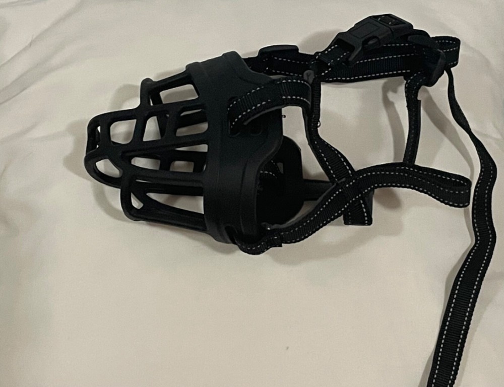 medium dog muzzle adjustable