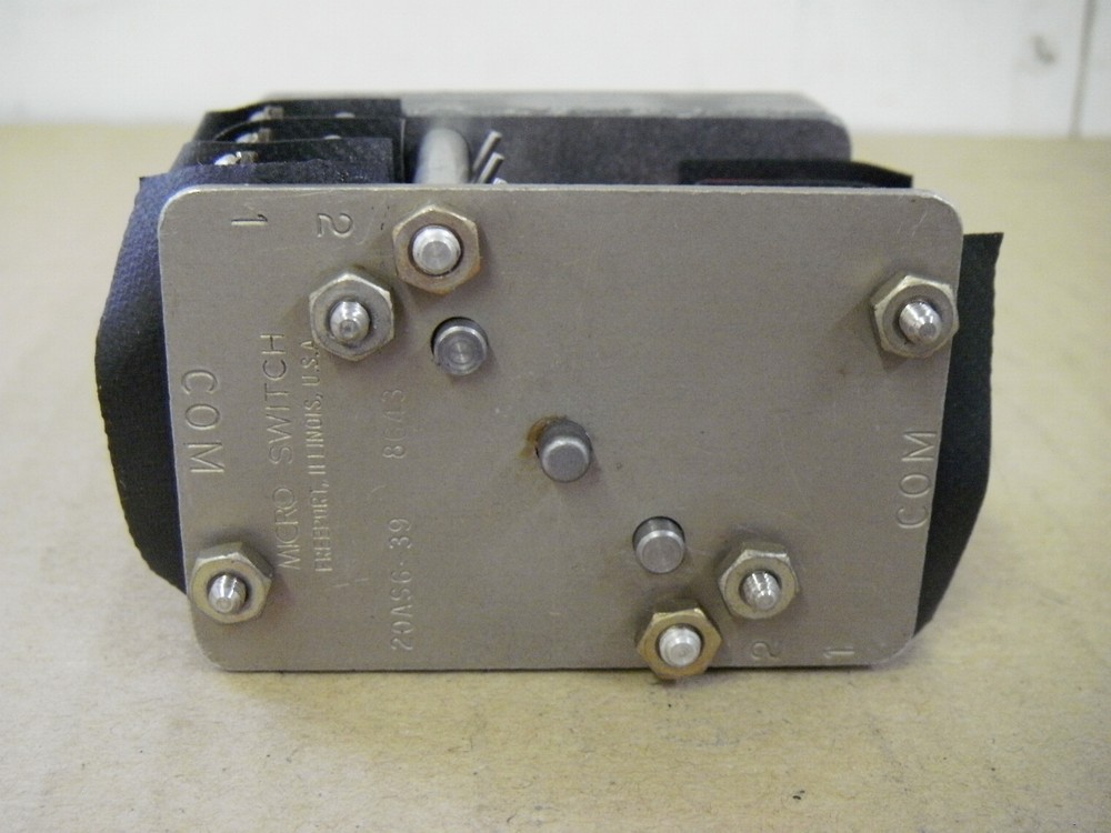 Micro Switch 20AS6-39 Rotary Cam Switch 21575