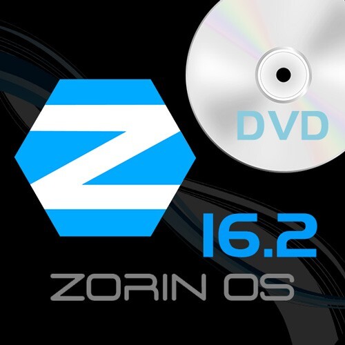 ZORIN OS 16.2 CORE LINUX INSTALL & LIVE 64bit DVD