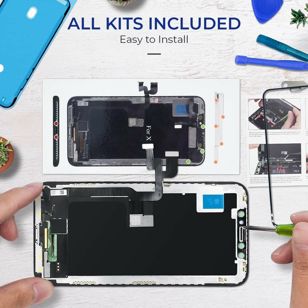 iPhone X OEM Quality Premium LCD Screen Display Digitizer Replacement Kit - USA!