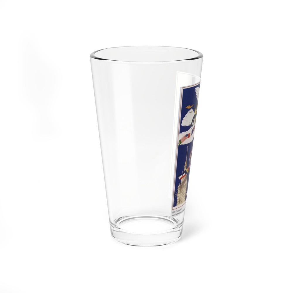 Soviet Era Poster 424 - Pint Glass 16oz